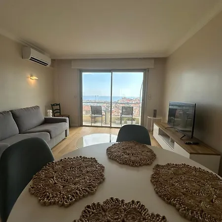 Vue Panoramique Pour Ce 3 Pieces A 7 Minutes A Pied Du Palais Du Festival Apartman *